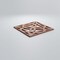 Ekena Millwork Small Baytown Decorative Fretwork Wood Wall Panels, Wood (Paint Grade), 11 3/8"W x 11 3/8"H x 3/8"T WALW12X12X0375BYTMF - alternate 4
